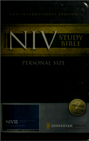 Zondervan NIV study Bible : New International Version